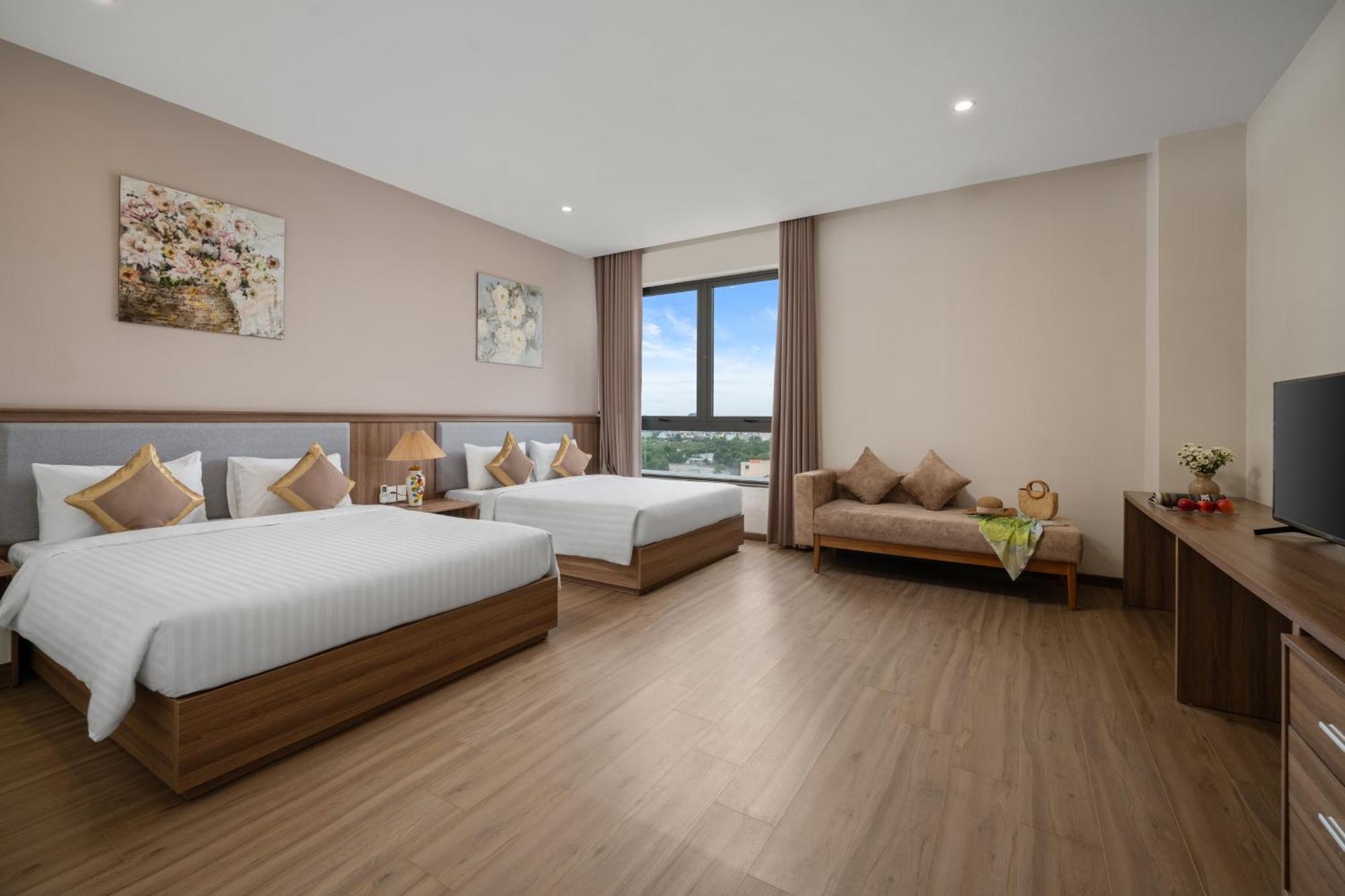 Atp Galaxy Hotel & Apartment Danang ภายนอก รูปภาพ